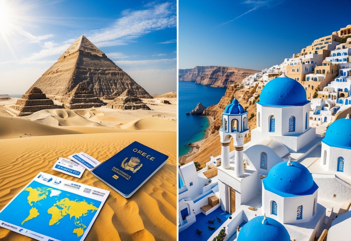 Oplev de bedste afbudsrejser til Egypten og Graekenland